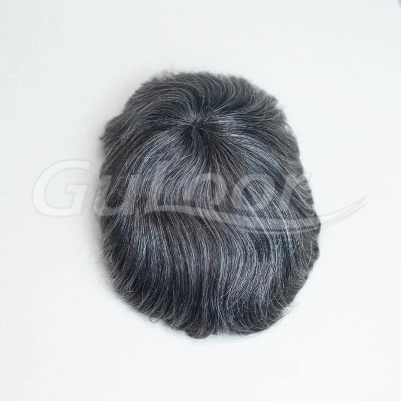 Best Price Mono#3 With Pu Perimeter #1B with Grey Under Hair On The Front