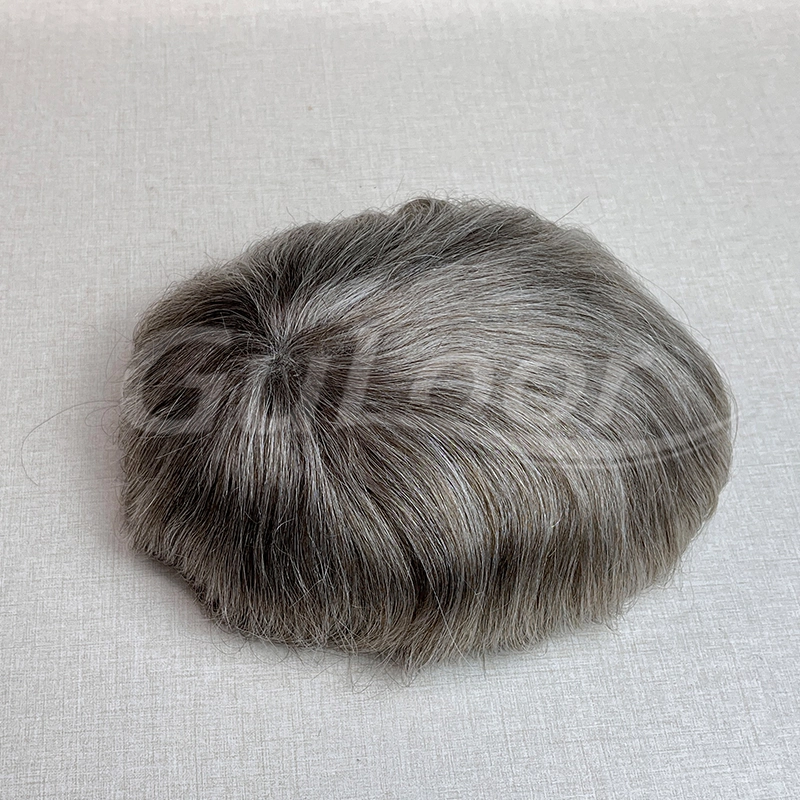 Skin 0.08mm Base 80% Density #575 Color Human Hair Toupee