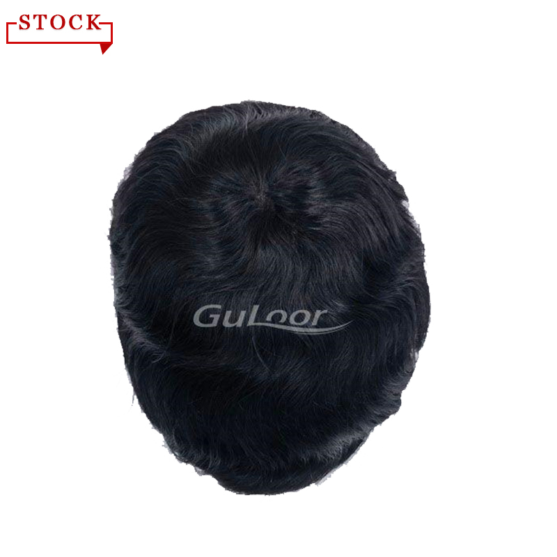 French Lace Hair System Wholesale Men Toupee In Stock #1