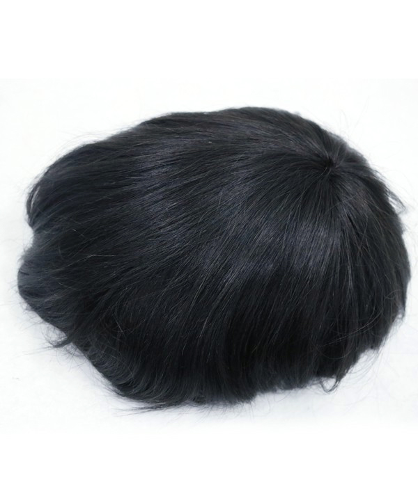 China Supplier Indian Remy Hair Lace System Men Toupee