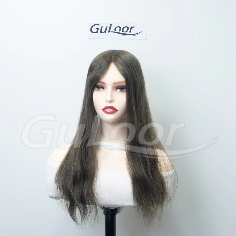 Custom Order Silk Top Human Hair Women's Topper #6 20 Inches