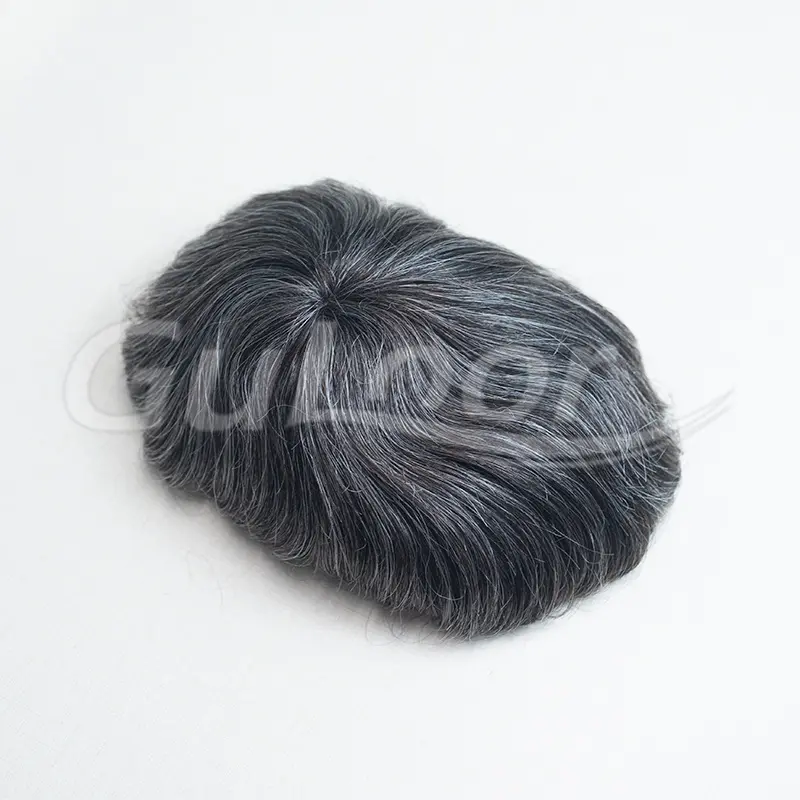 Best Price Mono#3 With Pu Perimeter #1B with Grey Under Hair On The Front