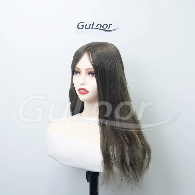 Custom Order Silk Top Human Hair Women's Topper #6 20 Inches