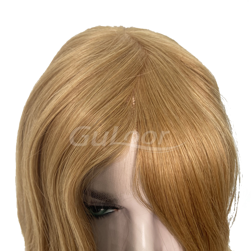 women's hair pieces injection wigs with front lace 12# Qingdao hairpiece factory