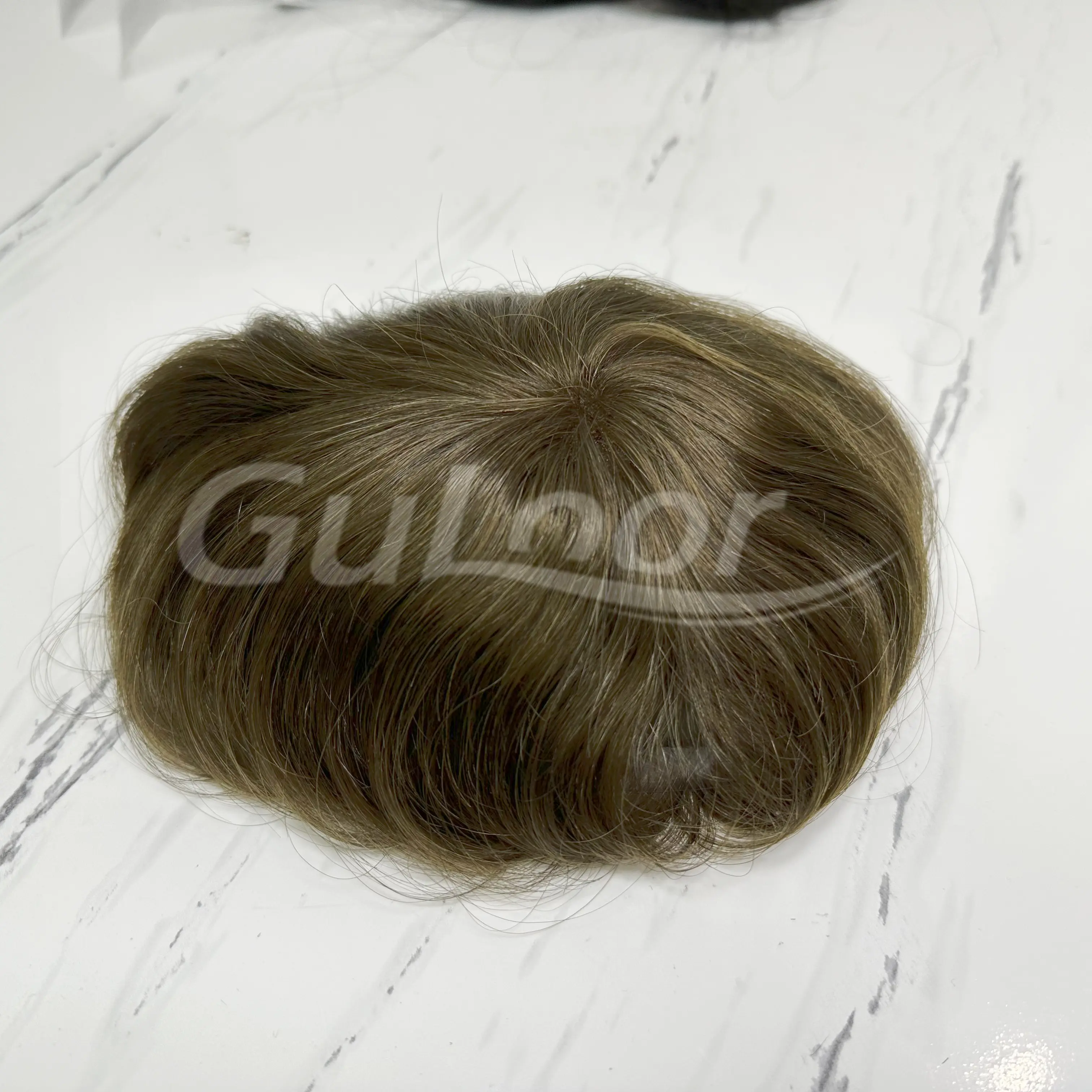 Color#5 Mono Base 100%Remy Hair Topper Wholesale Price High Quality