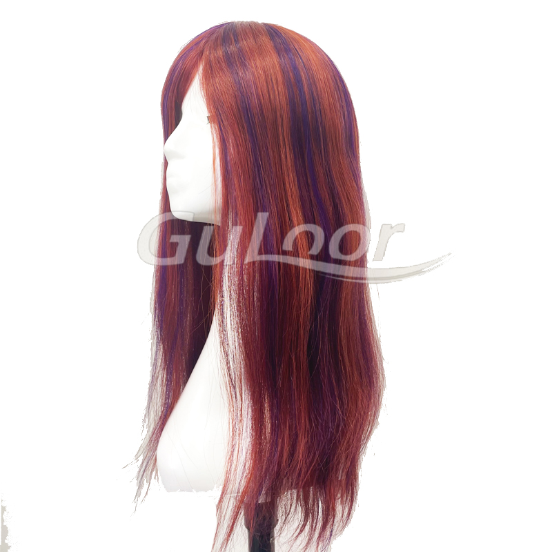 women's hair pieces mono topper base color 135#
