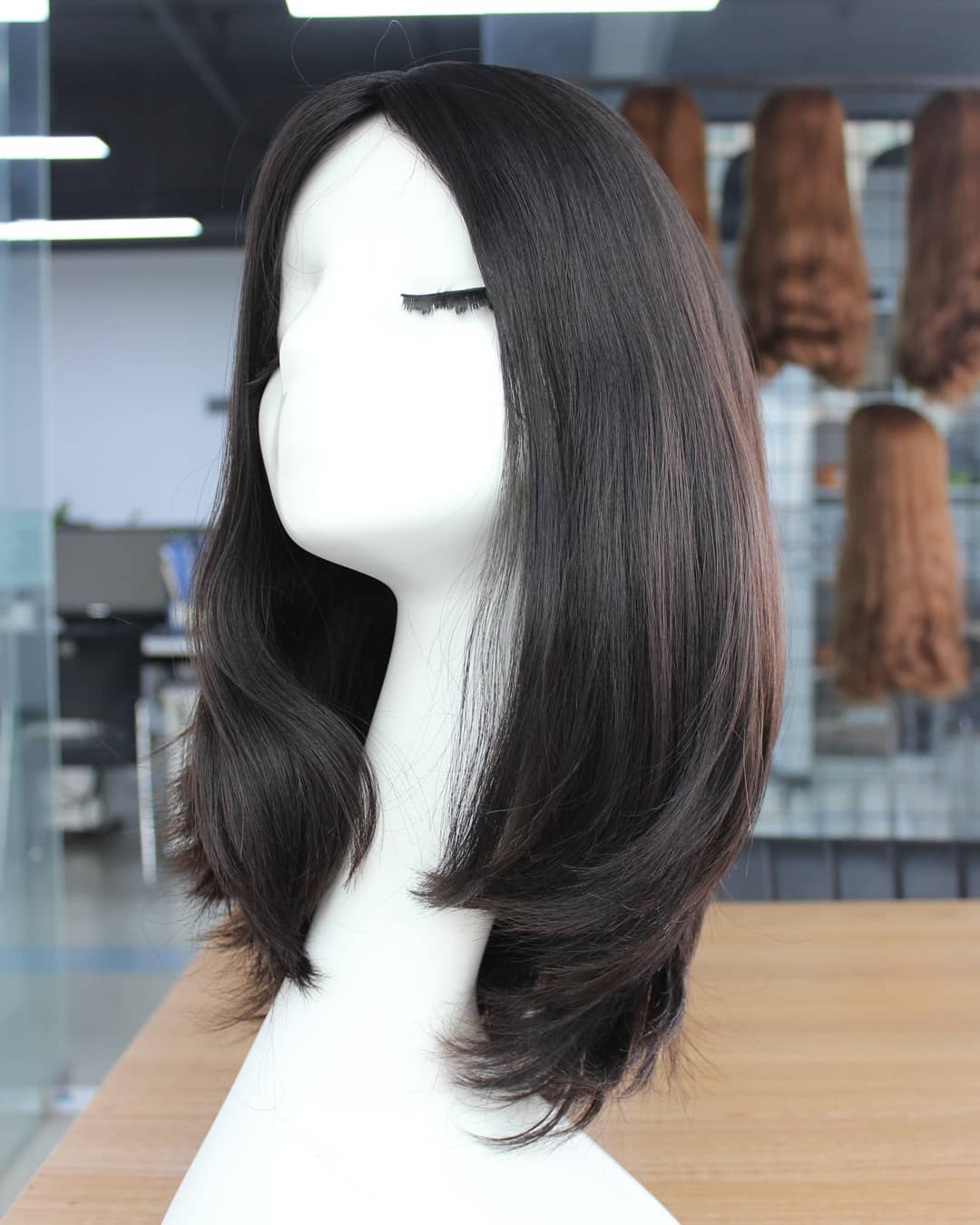 Popular Stock Wigs Brazilian 100% Human Hair Sheitel Jewish Wigs 