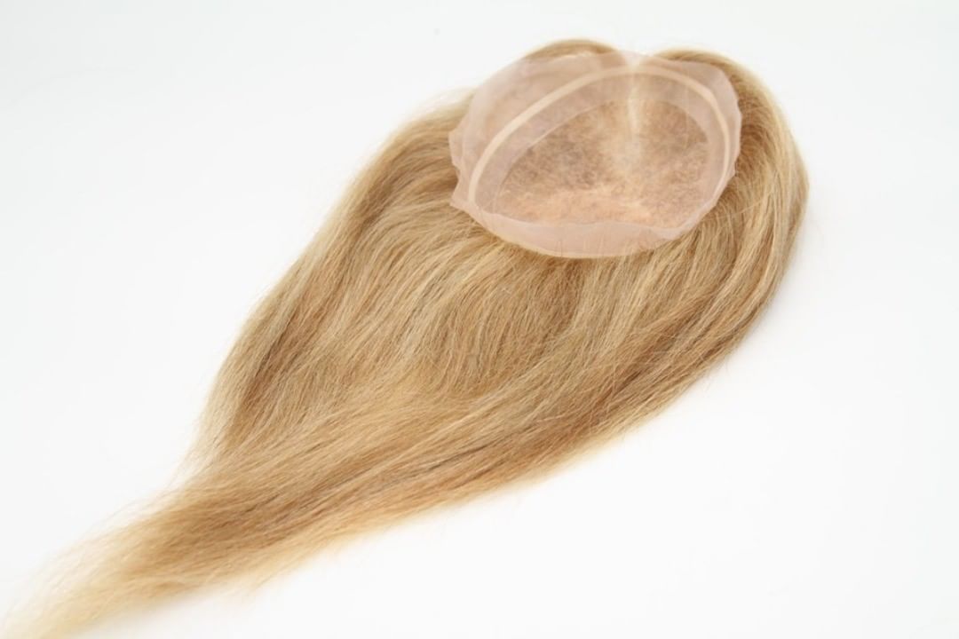 Natural Lace Topper, 100% Human Blonde Hair