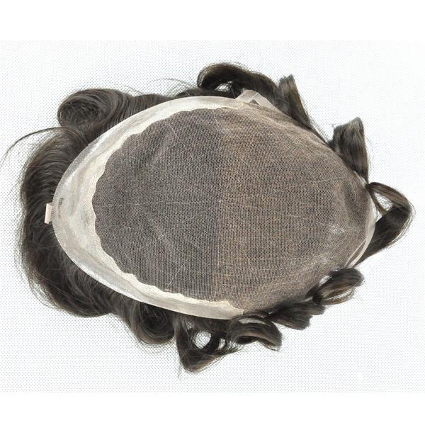 Mens Toupee Hairpiece Bella Human Hair Systems 22R#