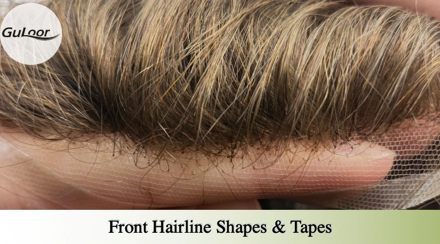 Front Hairline Shapes & Tapes