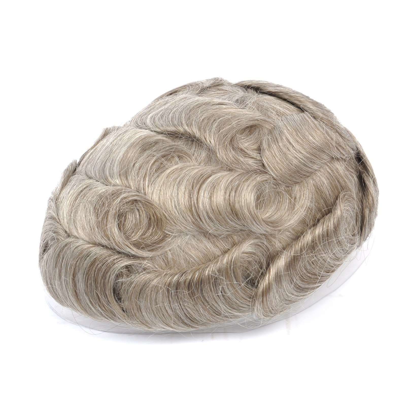 Mens Toupee Hairpiece NG Human Hair Systems 1765#