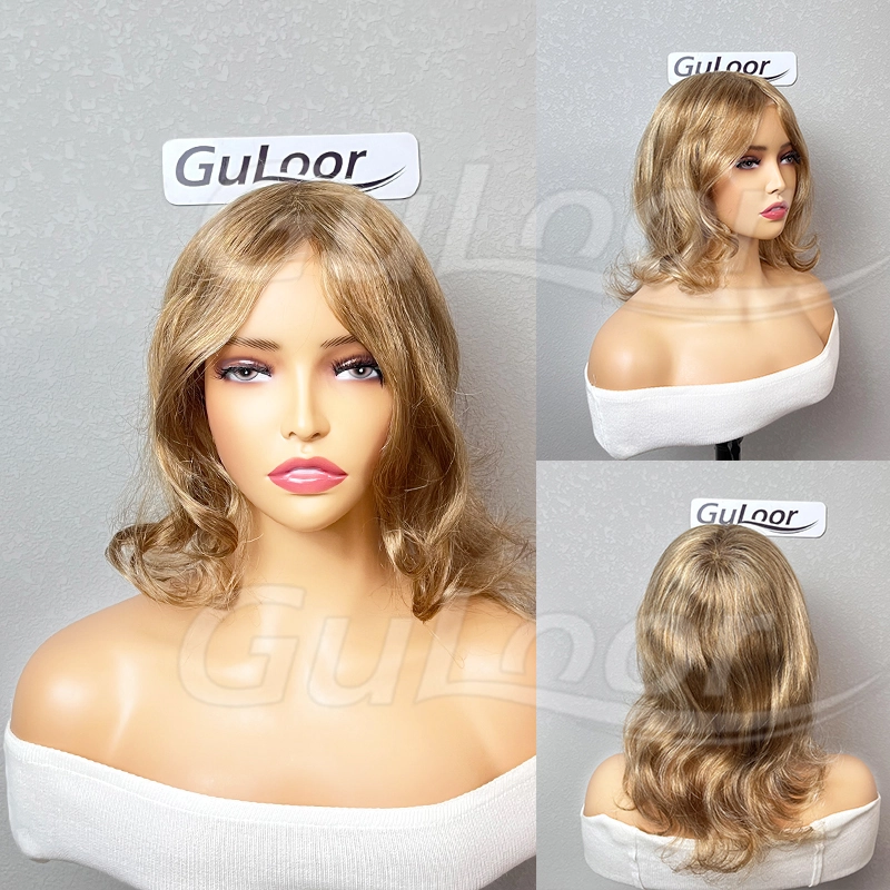 Custom Order Skin 0.08mm with Lace Base 80% Density 10 Inches Human Hair