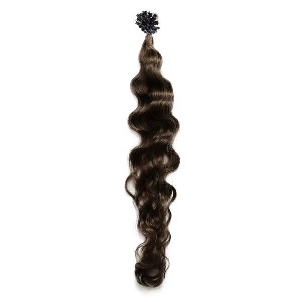 Curly Fusion U-Tip Human Remy Hair Extension